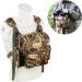 MDSTOP Binocular Harness Chest Pack with Rangefinder Pouch - Yellow Camo | Secure Bino Straps for Bird Watching, Hunting, Travel - Holds Binoculars, Phones, Bullets - Ideal for Sports - Buy Online on GoSupps.com