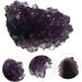 Abaodam 1pc Amethyst Rough Yoga Decor Crystal Cluster Natural Amethyst Cluster Decor Wand Desktop - Buy Online on GoSupps.com