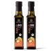 Herballand organic almond oil 500ml - 2x 250ml almond bio -cooking oil cold -pressed natural vegan - for cooking baking for salads & desserts - also for skin and hair care