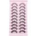 KAWAII Cat Eye Lashes - 10 Pairs of 4D Curl Soft Faux Mink Wispy Eyelashes for Natural Daily Makeup & Dating - Buy Online on GoSupps.com