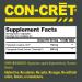 Buy CON-CRET + Test - Patented Creatine HCl with Testofen for Enhanced Testosterone - 60 Capsules | International Shipping - Buy Online on GoSupps.com