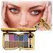 10 Colors Sparkle Shimmer Eyeshadow Palette Highly Pigmented Long Lasting (04#)