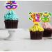 24Pcs Mardi Gras Cupcake Toppers Masquerade Party Decorations for Mardi Gras - Buy Online on GoSupps.com