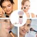 Dtaigou Nail Brush Nail Blush Makeup Eyeshadow Brushes | Portable Large Eye Shadows Make Up Brushes for Blush Shadow and Highlight Pink - Buy Online on GoSupps.com