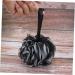 Shop Healeved 2pcs Mesh Pouf Bath Loofahs - Charcoal Body Scrubber for Shower | Large Bath Balls for Home & Dropshipping - Buy Online on GoSupps.com