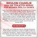 Charlie Rose Eau De Toilette Spray For Women Red 3.4 Ounce - Buy Online on GoSupps.com