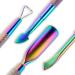 2PCS Stainless Steel Cuticle Pusher & Cutter Set for Manicure & Pedicure - Buy Online on GoSupps.com