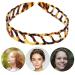 Lurrose French Tortoise Shell Headband - Deep Tortoiseshell Hair Hoop for Women - Buy Online on GoSupps.com
