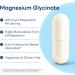 Vitamin World Magnesium Glycinate 420mg w/BioPerine High Absorption Chelated Magnesium Supplement for Relaxation Heart Muscle Bone Nerve Health Gluten-Free 90 Vegetarian Capsules 30 Servings - Buy Online on GoSupps.com