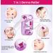 7 in 1 Derma Roller Kit with Jade Roller - Facial Microneedle Roller for Scarring & Skin Rejuvenation | Beauty Tools for Face Lift & Beard Care - Buy Online on GoSupps.com