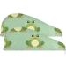 Green Small Frog Hair Towel 2 Pack - Super Absorbent Quick Dry Hair Turbans for Women & Girls | Perfect Hair Drying Solution - Buy Online on GoSupps.com
