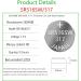 SKOANBE SR516SW 317 Silver Oxide Watch Battery - 10-Pack | Long-lasting 1.5V Button Cell for Watches - International Shipping Available - Buy Online on GoSupps.com