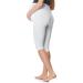 Be Mammy Women's 3/4 Maternity Leggings Tights - White - XXL | BE20-229 - Buy Online on GoSupps.com