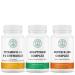 2nd Springs Adaptogen Complex Vitamin D3+K2 Chewables & Super B-100 Complex Bundle