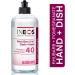 Ineos Next-Gen 2in1 Washing Up Liquid 3L - 6 Pack, Plant Powered Rhubarb & Pomegranate, 1000 Sinkfuls, Dishwashing + Handwashing - Buy Online on GoSupps.com