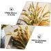 MAGICLULU 2pcs Simulated Ears of Corn Decoration for Home Artificial Wheat Stalks Wheat Ears Dried Flowers Faux Plants Fake Plant Decor Fake Ear of Wheat Pu Manual Fake Grass Goldenx2pcs 12X75CMx2pcs - Buy Online on GoSupps.com