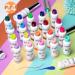 Buy RARJSM Nail Art Gel Liner Set - 24 Colors for Nail Art Design | Soak Off UV LED Curing | Glitter & Creative Painting - Buy Online on GoSupps.com