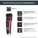 Rowenta TN524M Trimmer F1 Advancer JP21 - Black-Red | Best International Shipping & Grooming Tools - Buy Online on GoSupps.com