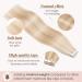 Tess Tape Extensions: 40 Pack Remy Real Hair 45 cm - Cheap Gold Blonde Balayage (#018/613) - 100g Tape-In Hair Extensions - Buy Online on GoSupps.com