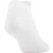 Under Armour Women's Essential 2.0 No Show Socks 6-Pack - White/Cerise - Size Medium - Buy Online on GoSupps.com