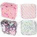 SEWOART Travel Wallet 4pcs Napkin Storage Bag Zip Wallet Women s Purses Woman Handbags Pads Cute Zipper Period Pouch Bags for Feminine Products Polyester Small Period Bag Girl Womens Purse