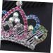FRCOLOR Set of 2 Crystal Headpieces for Children Wedding Crown Wedding Headpiece Rhinestone Headwear for Women Mini Crowns Combs for Children Royal Party Mini Comb Hair Girls Edition Card - Buy Online on GoSupps.com