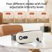 Buy Eye Massager with Heat Bluetooth Air Compression & Vibration - USB Rechargeable & Foldable - Perfect for Eye Fatigue Relief & Gifts - Buy Online on GoSupps.com