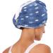 Stars Dry Hair Cap - Quick Drying 2 Piece Towel Set with Button Headband | Super Absorbent & Soft - Buy Online on GoSupps.com