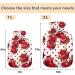 Naanle Polka Dots Cherry Hot Water Bottle | 1L Transparent Heat Bottle for Bed & Pain Relief | Warm & Cold Therapy - Buy Online on GoSupps.com