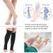Zipper Compression Socks for Men & Women - Medical Class 2 Open Toe Stockings for Running & Sports - Skin S/M - Buy Online on GoSupps.com