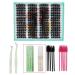 Bodermincer XXXL Tray D Curl 280 Clusters DIY Lashes Extensions Kit at Home (12mm Lashes Kit)