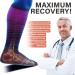 Diu Life 3 Pairs Plus Size Compression Socks - Wide Calf 20-30mmHg Support - XX-Large Blue/Red/Gray - Buy Online on GoSupps.com