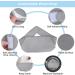 Buy 2L Soft Cover Hot Water Bottle - Ideal for Pain Relief Menstrual Cramps & Warmth | International Shipping - Buy Online on GoSupps.com
