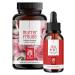 NaturTreu monk pepper 90 capsules with vitamin B12 drops 50ml - mother joy and cell force package - vegan & alcohol -free mother joy & cell force