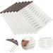 PLAFOPE 6pcs Eyebrow Stickers Brown Fake Eyebrows Brow Stickers Eyes Brow Shaper Hair Water Transfer Paper 5.8X1X0.1CM Brown - Buy Online on GoSupps.com