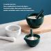 Premium Ceramic Mortar and Pestle - Pill Crusher & Spice Grinder for Adults Seniors & Pets | Fine Powder Grinding - Buy Online on GoSupps.com