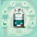 Spirulina BIO - 3000mg per day - 600 Tablets - Food Supplement Rich in Protein Antioxidants Iron and Phycocyanin - 100% Controlled Organic Agriculture - From Energy to Daily! - Buy Online on GoSupps.com