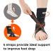 Drop Foot Brace - Adjustable AFO Ankle Brace for Walking | Stroke Recovery Support Comfortable & Breathable (Large/Right - Buy Online on GoSupps.com