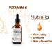 Nutroliq Liposomal Vitamin C Liquid Drops - 2000mg Vegan Supplement for Immune Support - Natural Orange Flavour - 60ml Glass Bottle - Buy Online on GoSupps.com