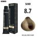 Femmas Hair Color 3x Light Blonde Sand 8.7 - Professional Cream with Argan Oil Keratin & Ceramids | Permanent Tint for Radiant Color | 100ml | 3 Pack - Buy Online on GoSupps.com