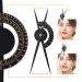 Golden Ratio Eyebrow Caliper Stencil Ruler for Makeup and Tattoo - Black - Buy Online on GoSupps.com
