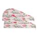 Strawberry Koala Dry Hair Cap 2 Piece Quick Drying Towel Set with Button Headband Super Absorbent Soft & Comfortable