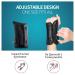 Wrist Brace for Carpal Tunnel - Adjustable Night Support Splint for Men & Women | Relieve Tendinitis Arthritis & Pain (Left Hand - Black - Buy Online on GoSupps.com