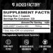 Jacked Factory Creatine HCl Capsules - CON CRET Creatine Pills 750mg - Lean Muscle Growth & Recovery Boost Strength & Endurance No Bloating or Cramps - 120 Capsules - Buy Online on GoSupps.com