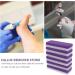 Healifty 6pcs Pumice Stone Callus Remover Foot Care Kit - Purple | Pedicure Exfoliator Scrubber for Hard Skin | 6 Count - Buy Online on GoSupps.com