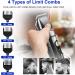 KEMEI KM-V310 Hair Clippers for Men - Professional Adjustable Cordless Clipper USB Rechargeable Wireless Barber Tool for Perfect Haircuts - Buy Online on GoSupps.com
