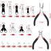 171 Piece Zipper Replacement Set - Repair Kit with Pliers for Jackets Bags Tents & Luggage | International Shipping Available - Buy Online on GoSupps.com
