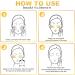 URAQT Under Eye Treatment Masks - 10 Pairs Natural Eye Gel Patches for Wrinkles, Eye Bags, and Dark Circles - Buy Online on GoSupps.com