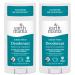 Earth Mama Ginger Fresh Deodorant | Safe for Sensitive Skin Pregnancy and Breastfeeding Contains Organic Ginger and Lime No Baking Soda or Aluminum 2.65-Ounce (2-Pack) NEW Ginger Fresh 3 Ounce (Pack of 2)