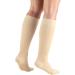 Truform 20-30 mmHg Compression MicroFiber Stockings for Men & Women - Knee High Closed Toe Beige Large (1 Pair) - International Shipping Available - Buy Online on GoSupps.com